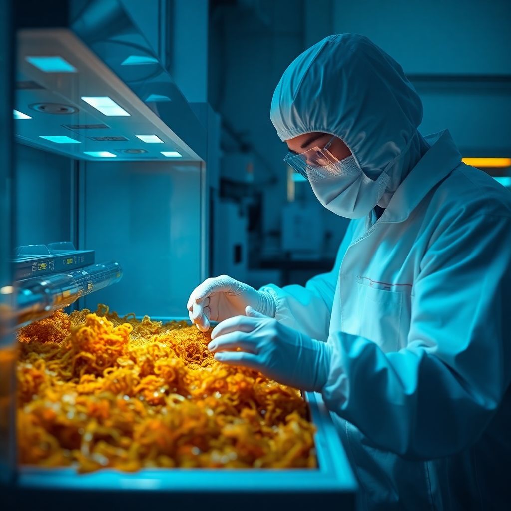 Создание биокомпонентов из водорослей для медицины на Сахалине